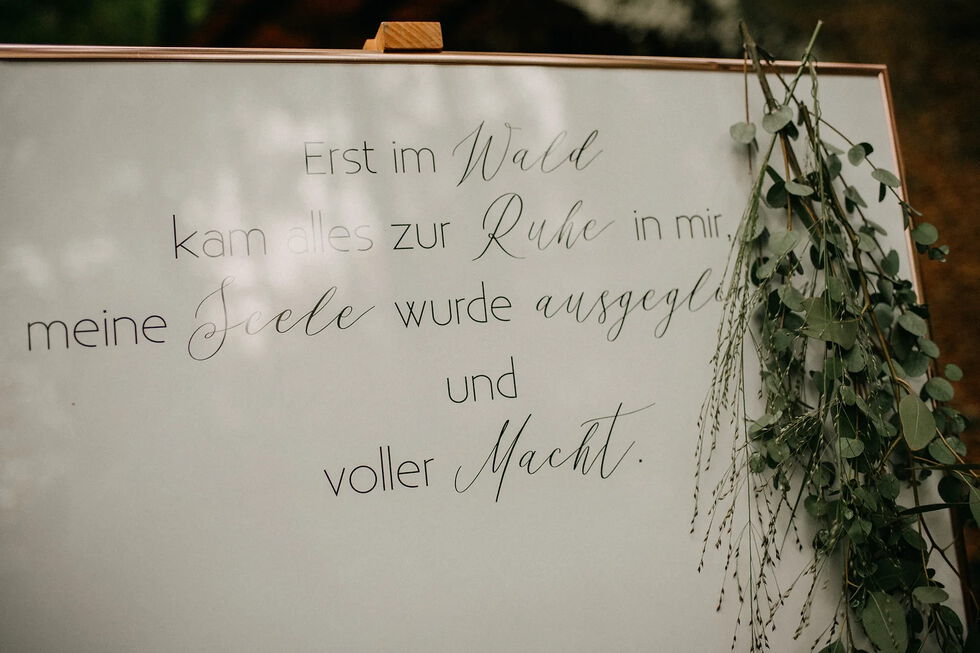 Papeterie - Waldhochzeit
