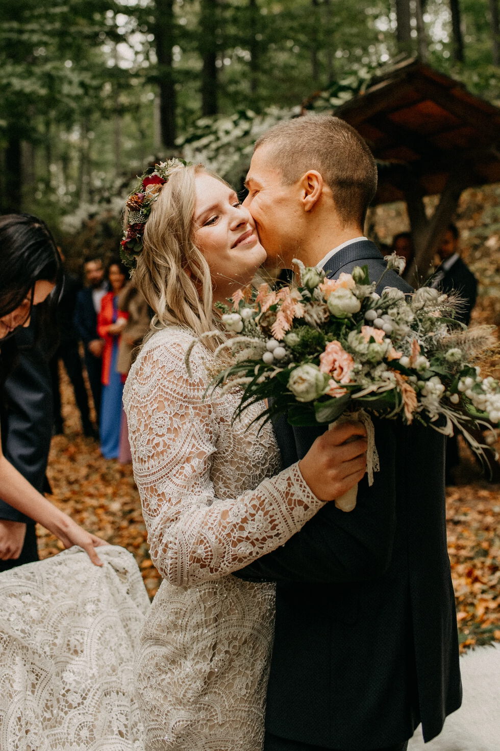 Hochzeitsfotografie - Waldhochzeit