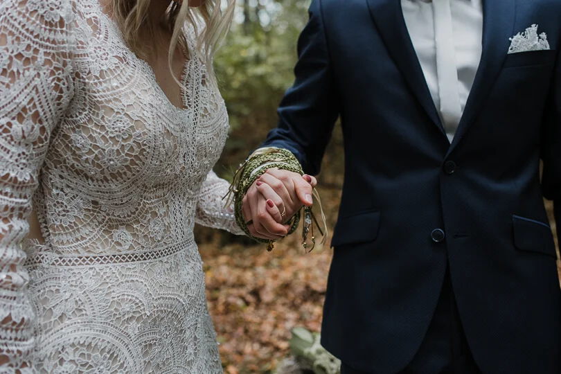 Hochzeitsfotografie - Waldhochzeit