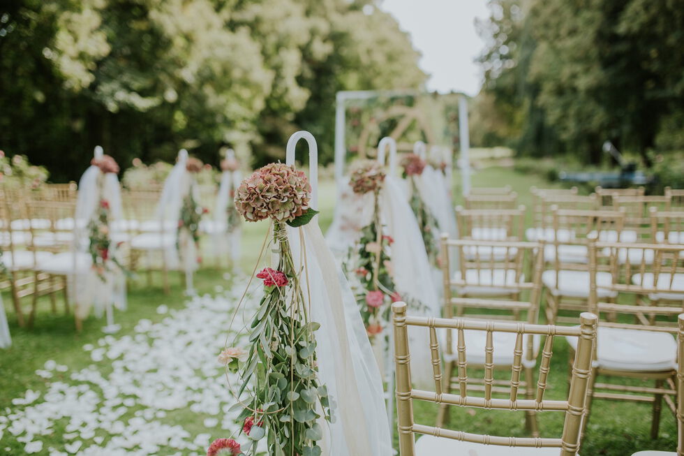 Outdoor Hochzeit