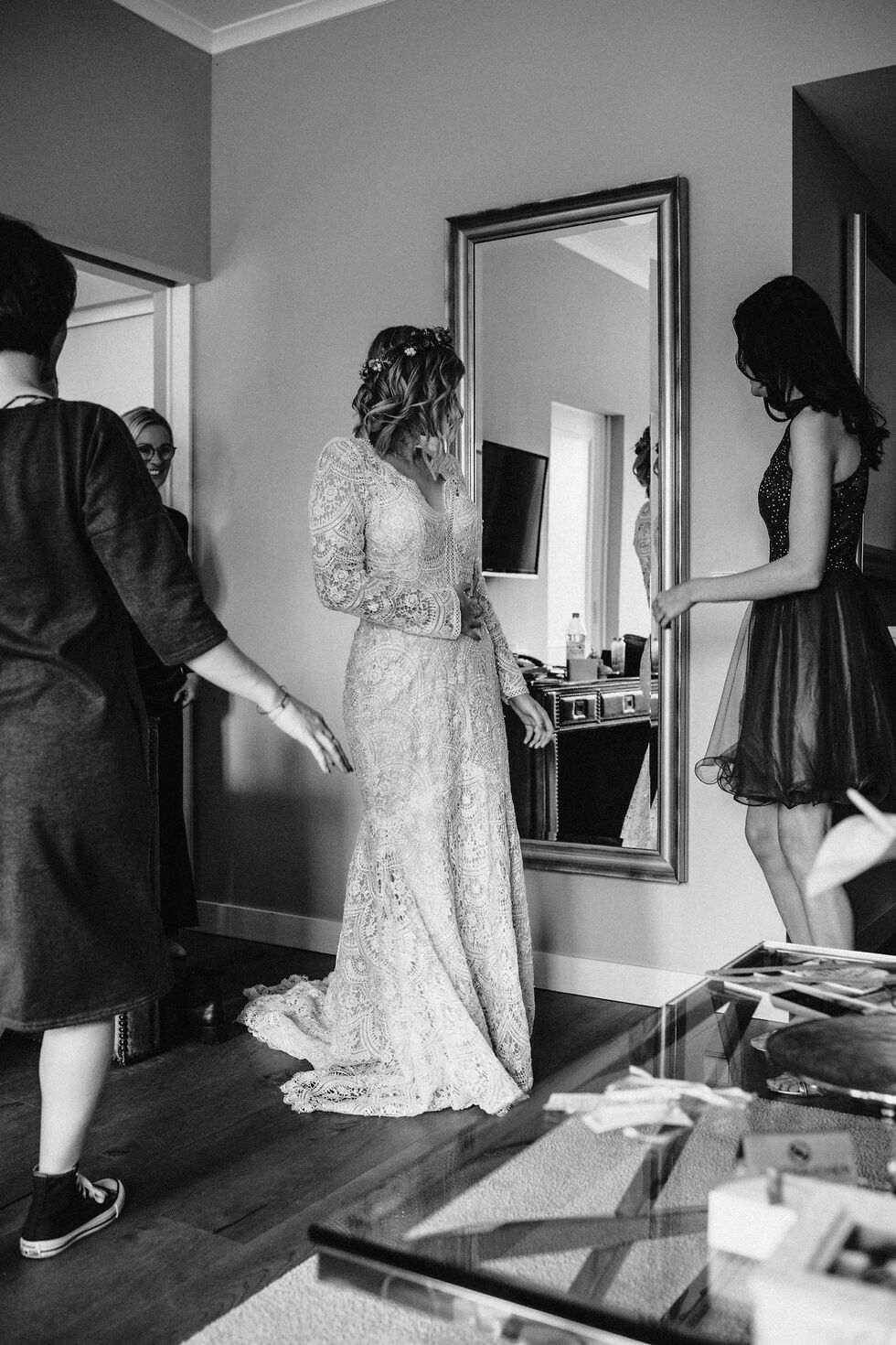 Making of Fotografie - Waldhochzeit